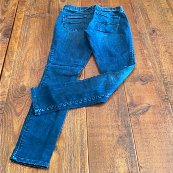 Abercrombie Kids Size 9/10 Dark Wash Jeggings - Picture 2 of 5